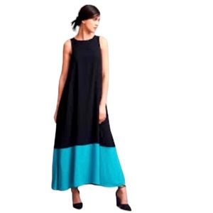 NWT CHARLIE PAGE COLOR BLOCK MAXI DRESS